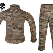 Emerson Шестерни боевая униформа для От 6 до 14 лет дети Emerson детская BDU Military тактическое снаряжение армии Мультикам для охоты EM6929