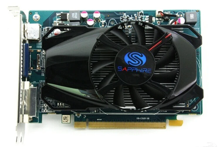 original graphics card Desktop computer game for Sapphire HD6670 1024M DDR5 128bit DVI+VGA+hdmi free shipping