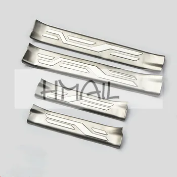 

inner door sill strip for CHERY TIGGO5 2014 15-17 built-in stainless steel Threshold strip welcome pedal Scuff plate car-styling
