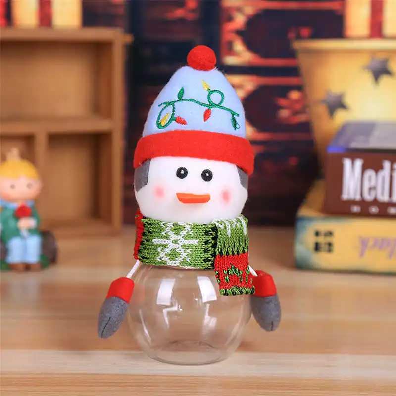 2018 Hot Child Kids Christmas Candy Jar Storage Bottle Santa Bag Sweet Christmas Box Gif free shipping #2n1 (7)