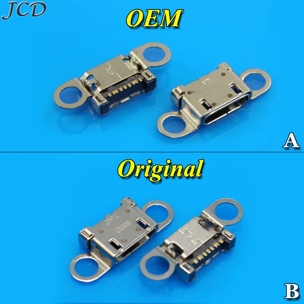 JCD 2 шт./лот Micro USB разъем для зарядного порта 7 контактов Samsung Galaxy S6 Edge G925 G920 G920F |