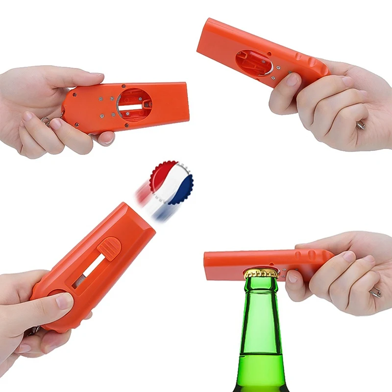 Bar Wine Launcher Bottle Opener Creative Beer Can Launch Bottle Cap
