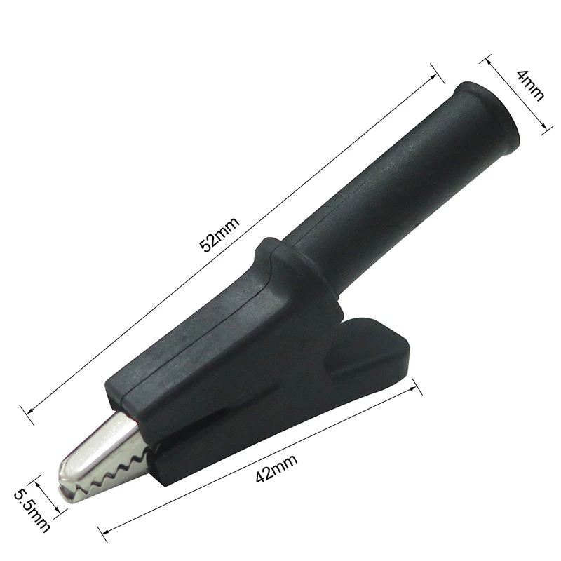 Cleqee P2002 10 шт 5 цветов 380В 20А зажимы челюстного типа крокодил Джек тест безопасности