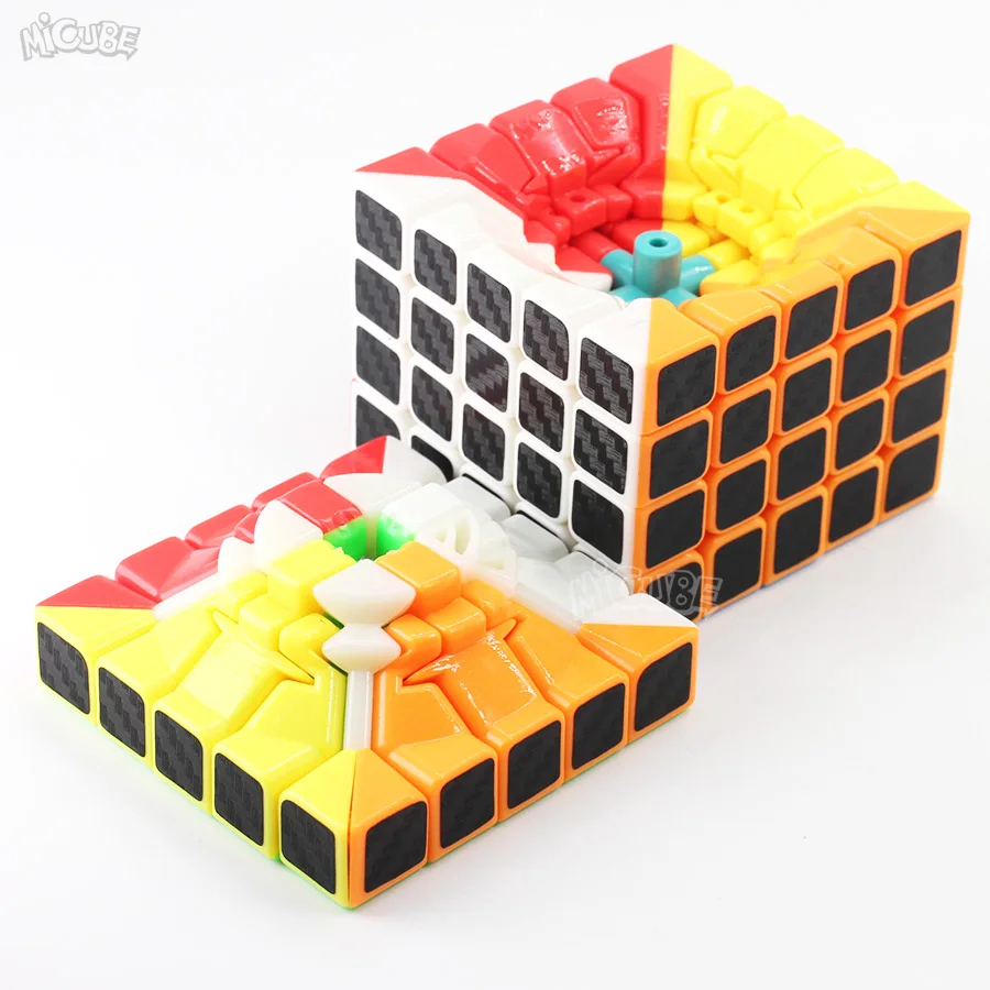 Магический куб 5x5, скоростной Кубик из углеродного волокна 5x5x5, кубик Moyu 5*5, игровой пазл Neo Cubo Magico, игрушки для детей