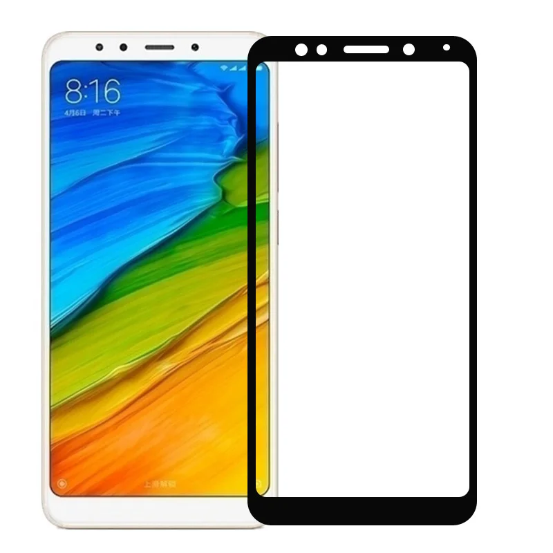 Full cover glass protector redmi 5,5 plus (2)
