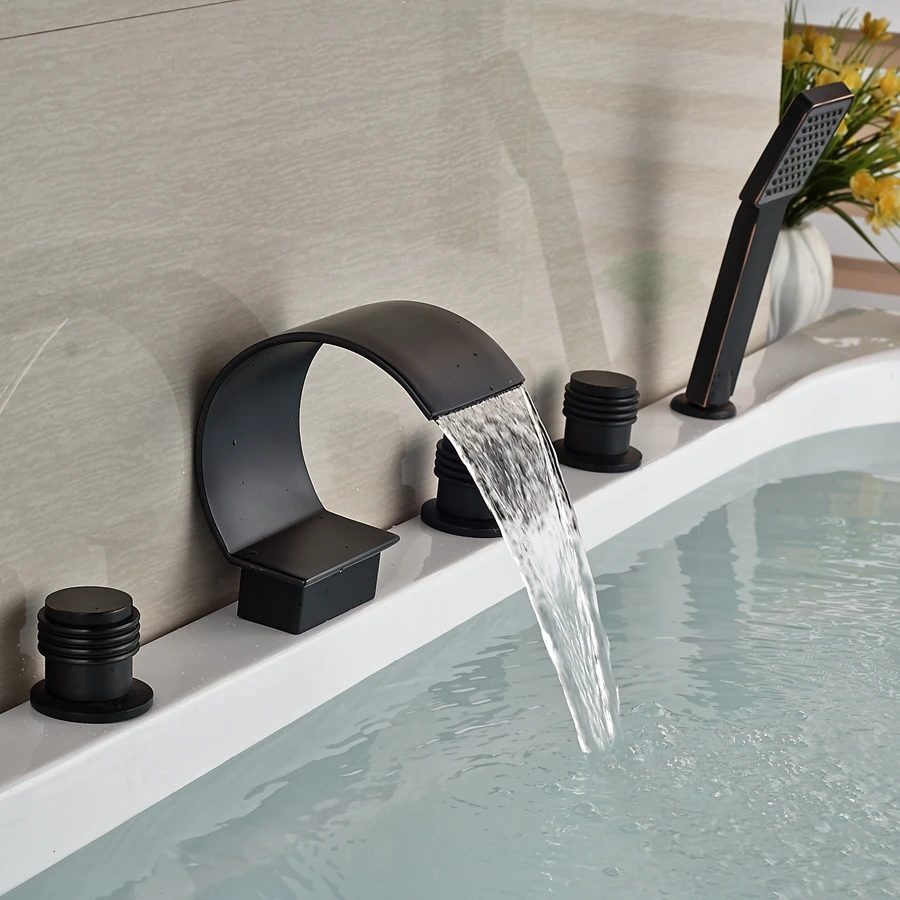 Popular Bronze Tub Spoutbuy Cheap Bronze Tub Spout Lots From - Wholesale And Retail Oil Rubbed Bronze Wall Mounted Bathroom Tub Faucet Ccurved Waterfall Spout popular bronze tub spoutbuy cheap bronze tub spout lots from - wholesale and retail oil rubbed bronze wall mounted bathroom tub faucet ccurved waterfall spout