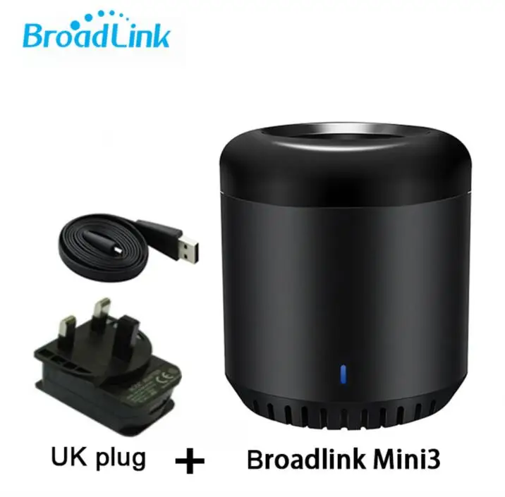 Broadlink Rm Pro RM Mini3 домашняя Автоматизация wifi+ IR+ RF пульт управления EU SP3 wifi розетка беспроводное приложение пульт дистанционного управления - Комплект: rm mini3 UK