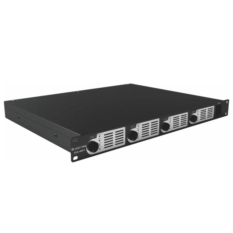 

Ben & Fellows 120138 Class D 4Channel Amplifier Audio Amp Cost-effective with High RMS Power for PA Restaurants Bars Warehouses