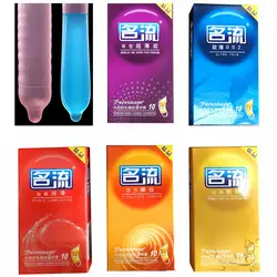 50 шт./компл. секс товары для безопасный секс натуральный латекс презервативы для Для мужчин контрацепции 5 стилей горошек с резьбой