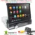 Android 9.0 HD 1024*600 Auto Lettore DVD Radio Per Auto Universale Radio Monitor 4G WIFI GPS di Navigazione unità di testa 1din 2G di RAM RDS BT
