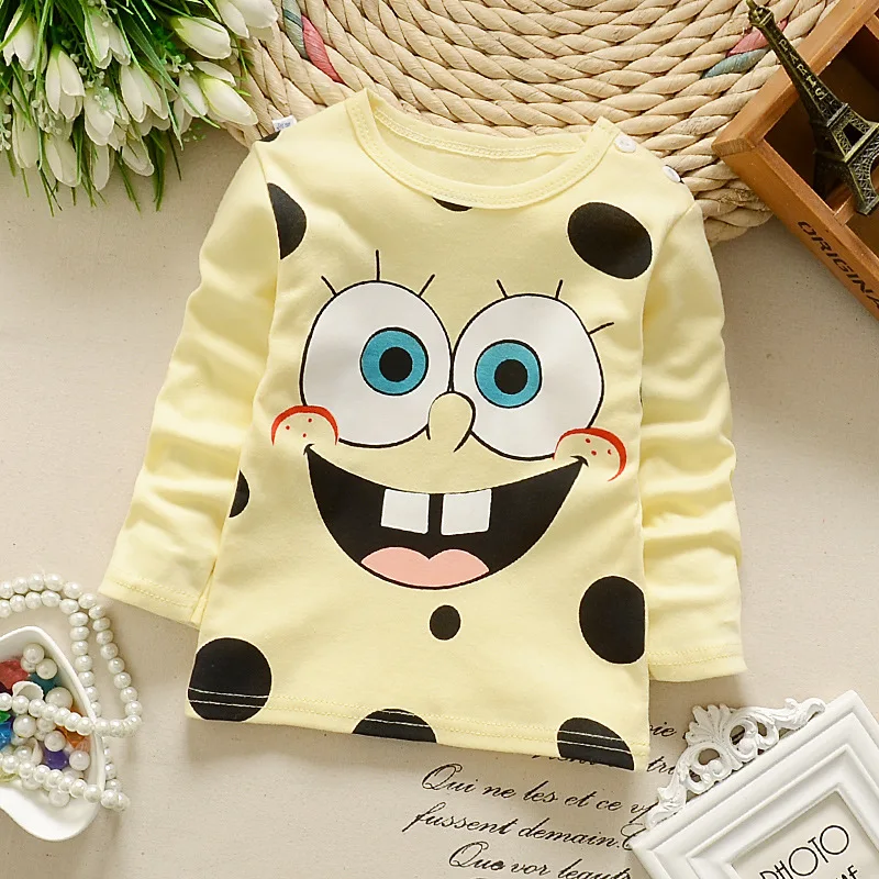 Newest Fashion Cute Baby Girls Kids t Shirts Pineapple Print Summer One-pieces Casual T-Shirt Clothes 0-6 Year