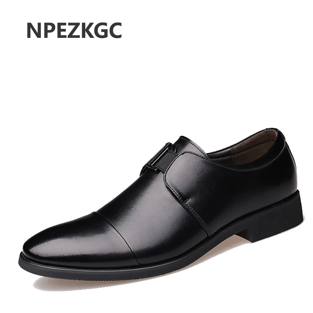 NPEZKGC Men Dress Italian Shoes Slip On Fashion Men PU Leather Moccasin Glitter Formal Male Shoes Pointed Toe Shoes For Men NPEZKGC Men Dress Italian Shoes Slip On Fashion Men PU Leather Moccasin Glitter Formal Male Shoes Pointed Toe Shoes For Men