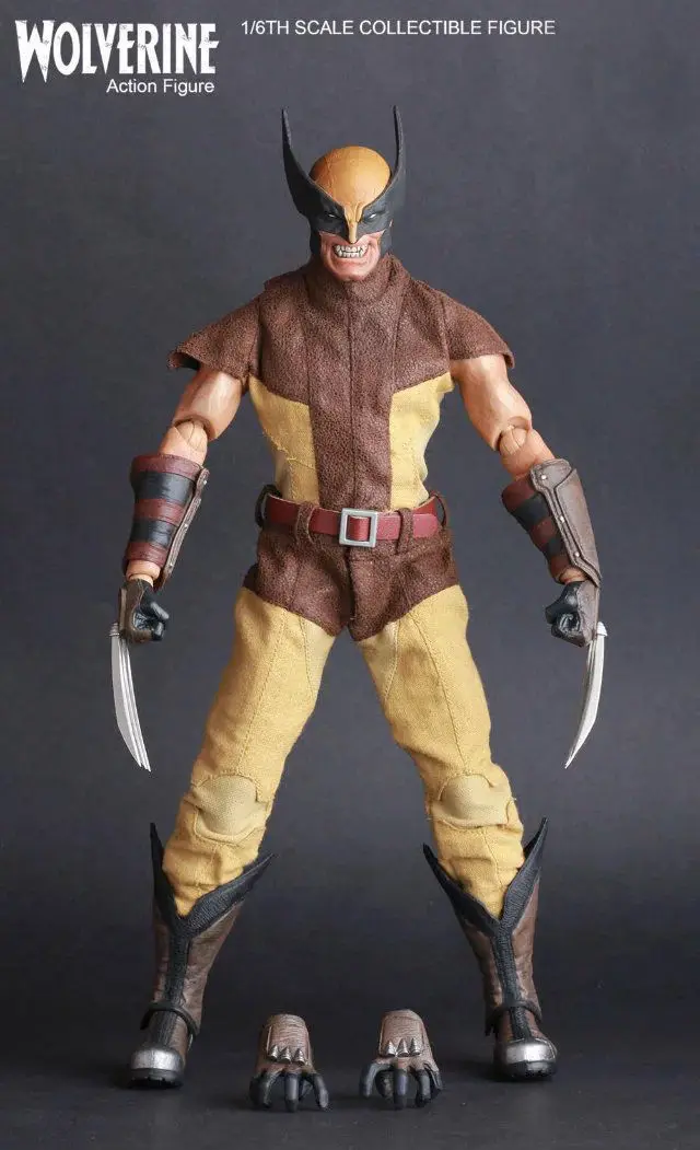 

Marvel Comics X-Men Wolverine Action Figures Statue Model Collection Crazy Toys Anime Figure Collectible Model Toy