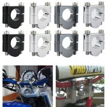 Для Husqvarna FC250 FC350 FC450 FE250 FE350 FE350S FE450 FE501 FE501S 1 1/" 28 мм руль стояки бар крепежные хомуты CNC Заготовка