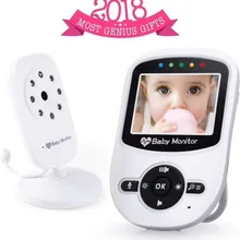 2,4 дюймов беспроводное внутреннее ночное видение детский монитор