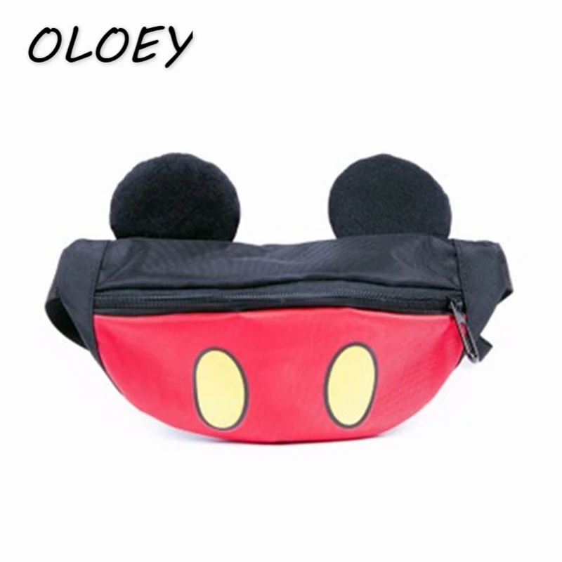 

Kids Style Waist Bags Mouse Bowknot Fanny Pack Women Chest Bags Young Girls Crossbody Shoulder Bum Hip Pouch Bags