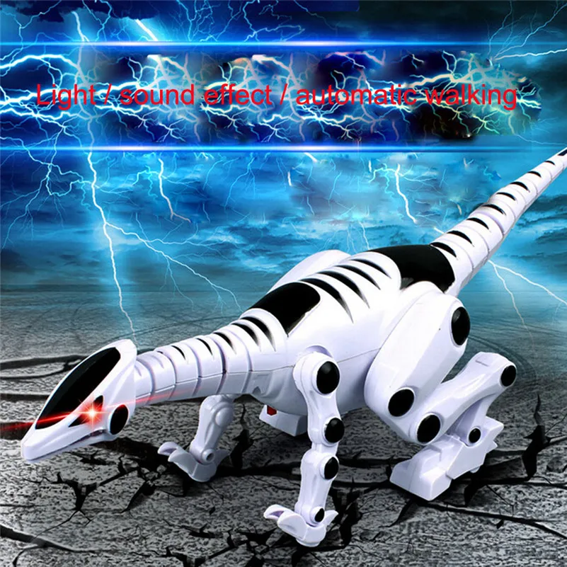 

New items 2018 Intelligent Interactive Smart Toy Dinosaur Robot Remote Toys Gift + Sound Light For Kids Birthday Gift B2
