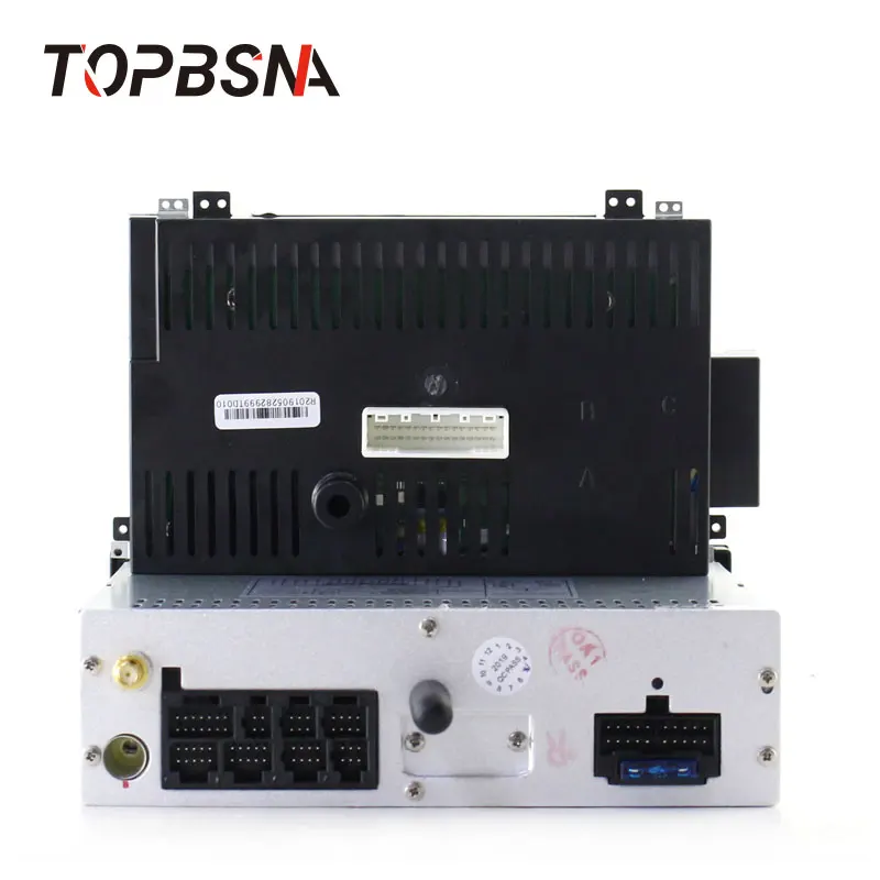 Дешево TOPBSNA 7 дюймов 1 Автомобильный dvd плейер DIN Android 9,0 для Citroen C5 gps навигации данные беспроводного обмена рулевое колесо Управление WI FI Navi SWC