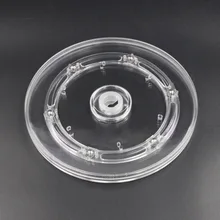 6 дюймов(диаметр: 150 мм) акриловый поворотный стол прозрачная поворотная пластина