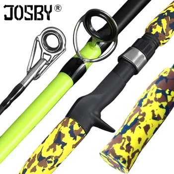 

Green Camouflage casting Spinning Fishing Lure Rod Portable 1.8M 3.5-20g Test 3.5kg ML Action Carbon Fiber Travel Carp Bait
