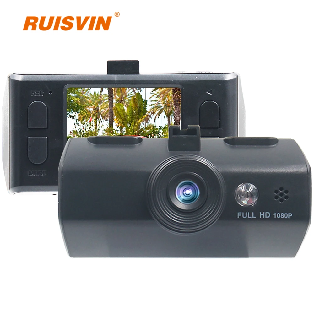 RUISVIN мини регистраторы 2 дюймов HD 720 P Видеорегистраторы для автомобилей с ИК свет
