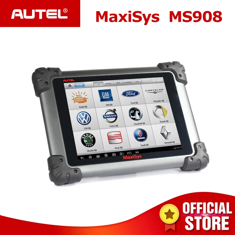

Autel MK908 OBD2 Scanner Diagnostic Tool ECU Coding Bi-Directional Android Automotive Code Reader Support J2534 Programmer