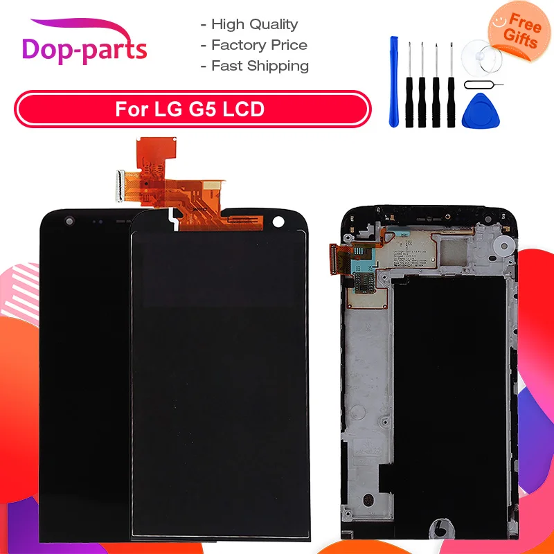 

LCD for LG G5 5.3" LCD Original Display For LG G5 LCD H850 H840 H860 H820 Touch Screen Digitizer Assembly with frame Replacement