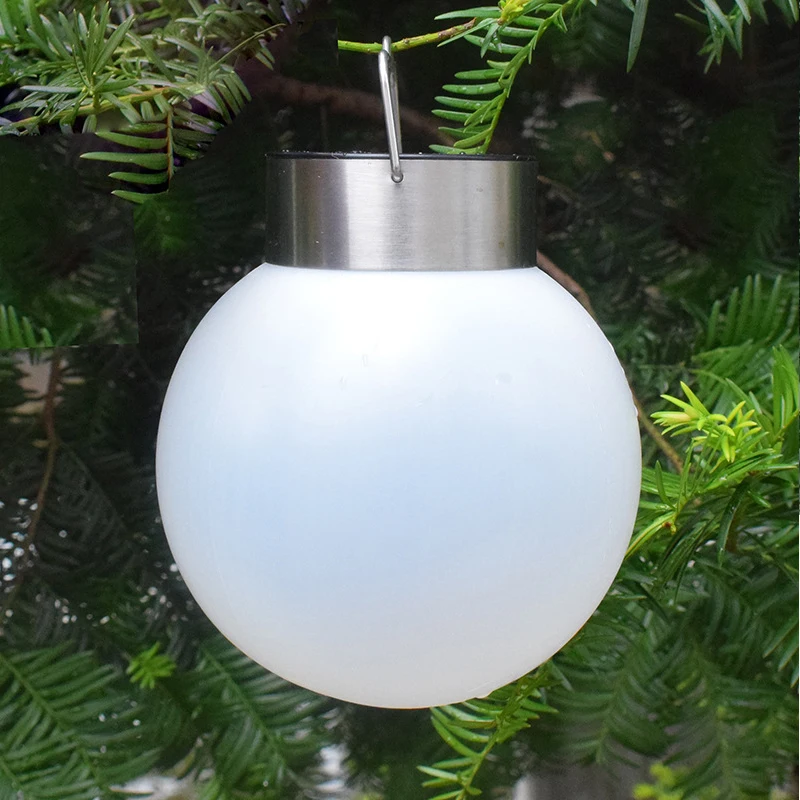 

Solar LED Hanging Light Lantern Waterproof Hollow Out Ball Lamp for Outdoor Garden Yard Patio
