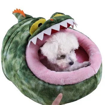 

Dog Bed House Cat bed Cat house for small Pet Cat Dog Teddy Chihuahua Poodle Dinosaur Style