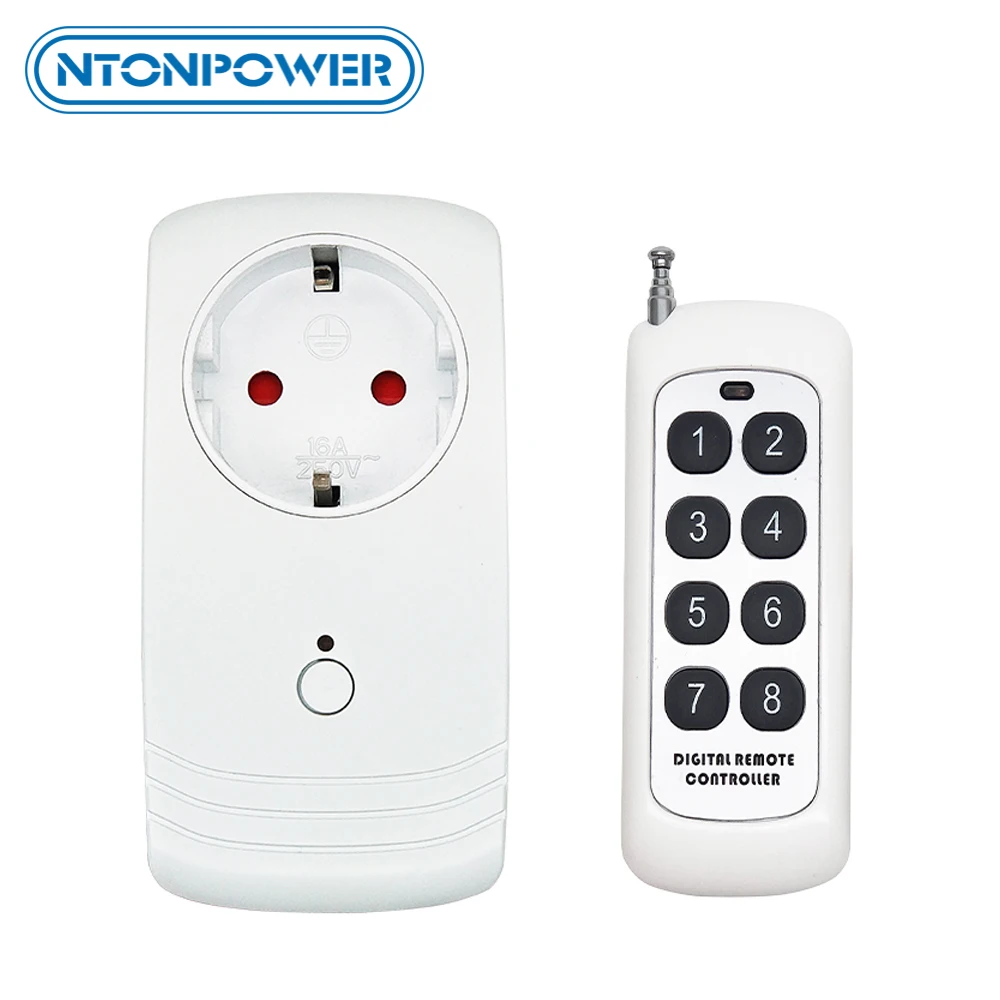NTONPOWER Wifi Smart Power Socket EU Plug Wireless APP Remote Control Timer Switch Work with