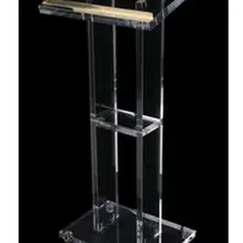 Прозрачный Lucite Chruch Подиум акриловый Подиум Кафедра проповедника из оргстекла современные акриловые пюпитр Подиум Кафедра из оргстекла