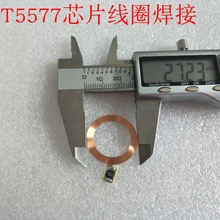 125 кГц ID записываемый T5577 чип и катушки RFID удара и антенны 10 шт./лот Диаметр 27 мм
