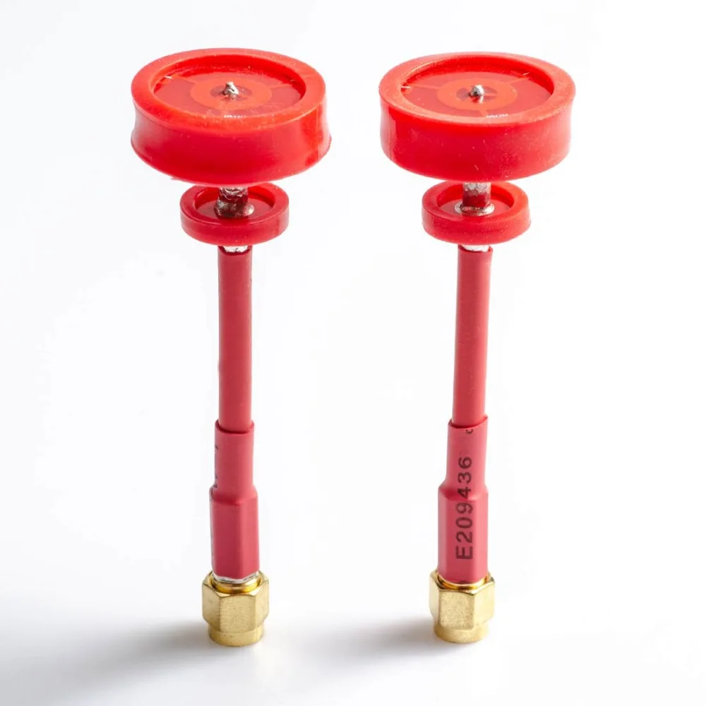 

AKK 2pcs 5.8GHz 5dBi FPV Flat Panel RHCP Omnidirectional Pagoda Antenna Set for Transmitter and Receiver