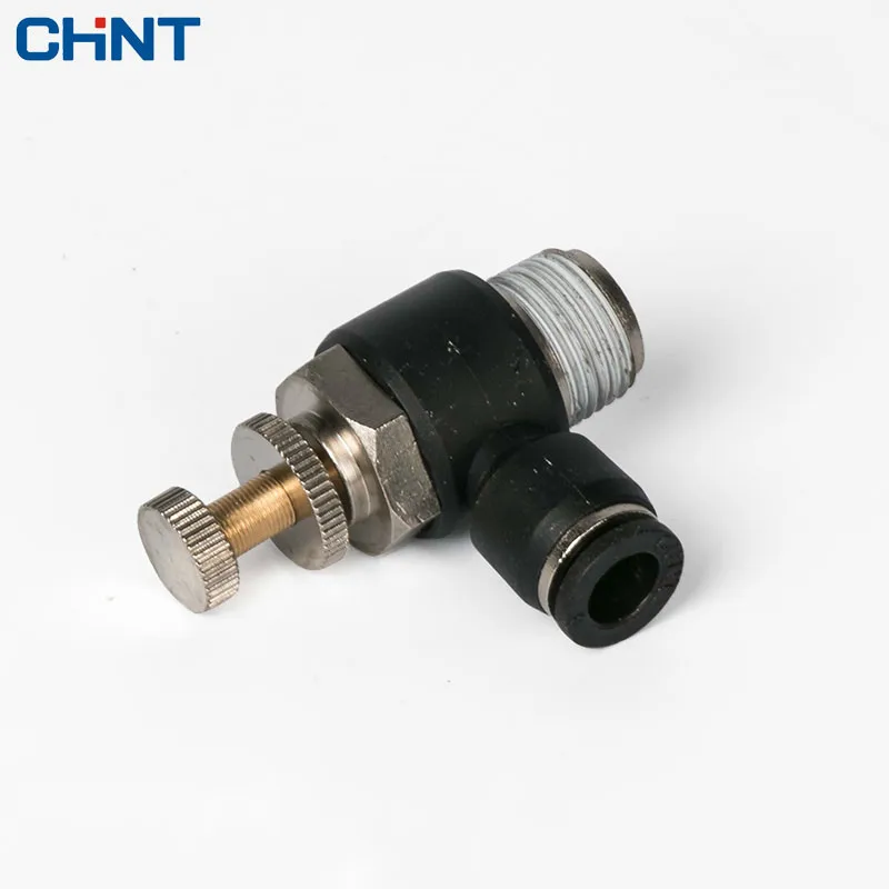 

CHINT Cylinder Adjust Speed Joint L Type Throttle Valve Throttle Valve Adjust Valve Cylinder