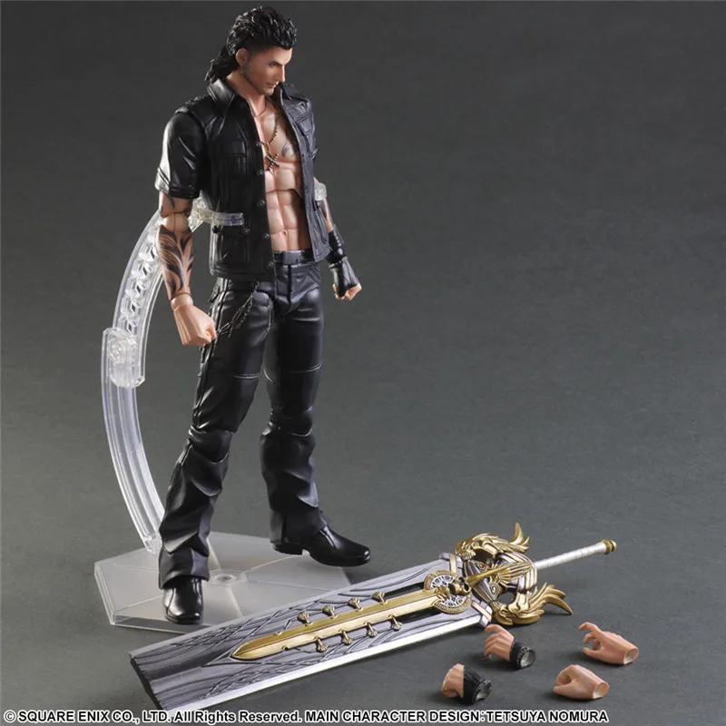 PLAY ARTS Kai Final Fantasy XV экшн гладиолус амицития фигурка ПВХ 26 см 10 23 дюйма аниме игрушка