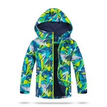 Manteau de printemps imperméable pour enfant, veste polaire à capuche pour fille et garçon, vêtements d'extérieur pour enfants de 3 à 12 ans, automne 