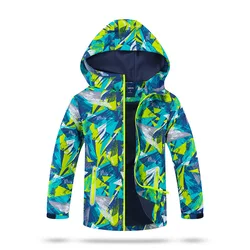 Primavera à prova de chuva casaco criança velo com capuz bebê meninas meninos jaquetas outono crianças outerwear crianças roupas para 3 12 anos de idade