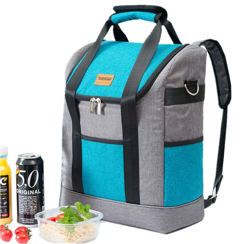Extra Large Thicken Cooler Bag Men Insulated Car Ice Pack Travel Picnic Food Storage Container