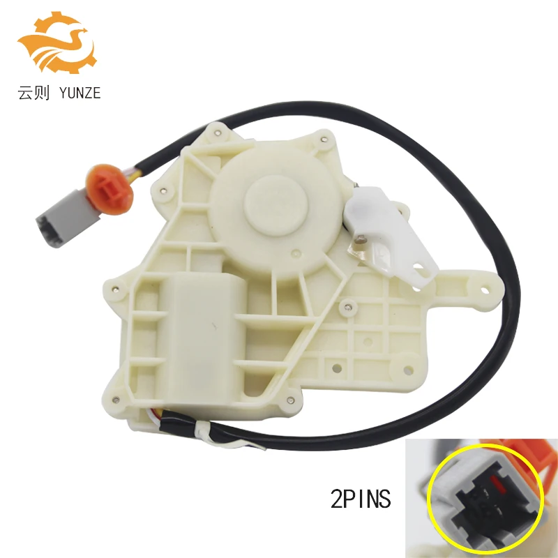 2 Pins Rear Left Side Door Lock Actuator For Honda Civic Coupe 96