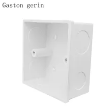 Universal Wall Mounted Switch Socket Embedded Concealed Installation Switch Bottom Box Thickened Retardant Material 86*86mm