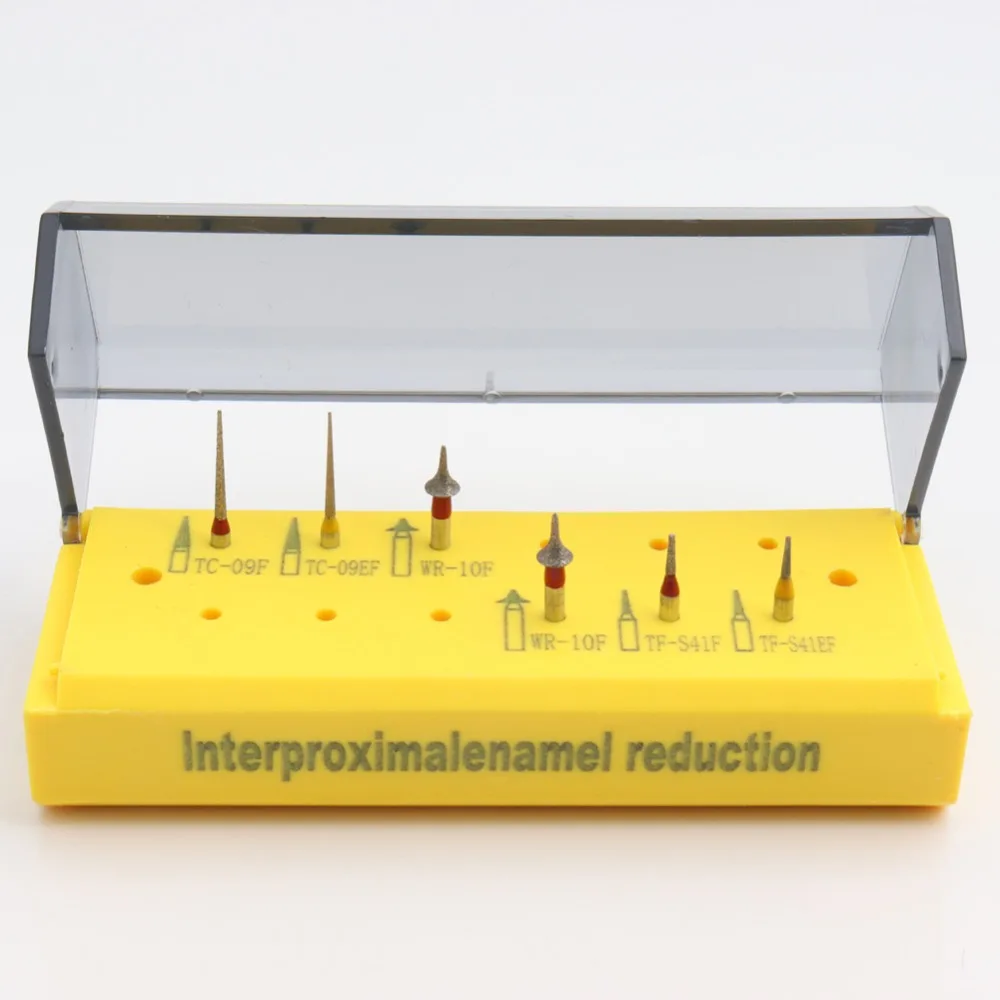 

1 Kit(6pcs) Dental Interproximalenamel Reduction Dental Diamond Burs Drill Kit Dental Burs Dentists Professional