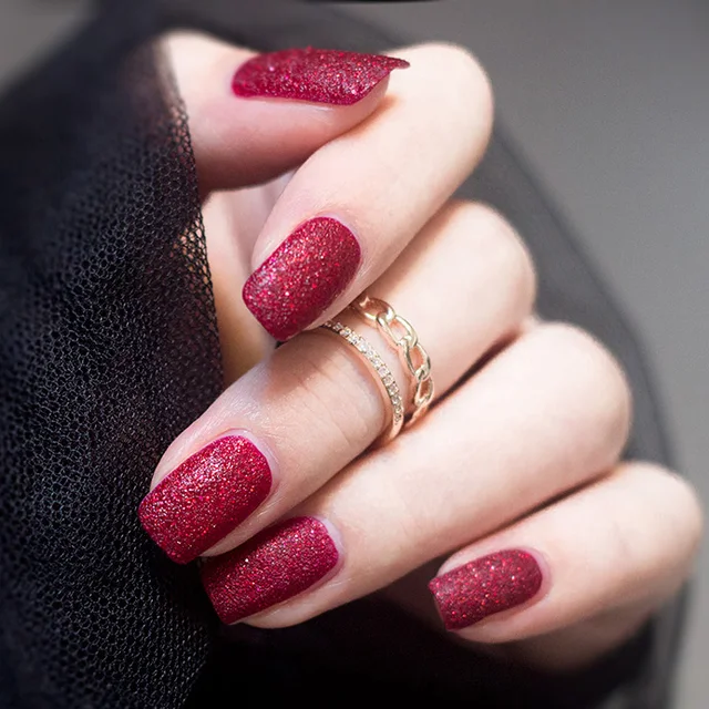 8 Colors Realchic Brand Glitter Gel Nail Polish Liquid Sand Texture 8 Colors Realchic Brand Glitter Gel Nail Polish Liquid Sand Texture Matte Varnish Art