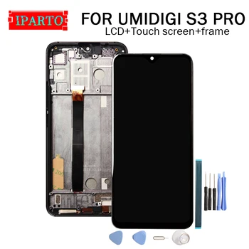 

UMIDIGI S3 PRO LCD Display+Touch Screen Digitizer +Frame Assembly 100% Original LCD+Touch Digitizer for S3 PRO