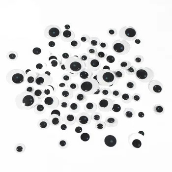 

5-40mm Size Movable Eyes Plastic Wiggle Googly Eyes Scrapbooking Used for Toy Doll Accessories DIY Kids Craft