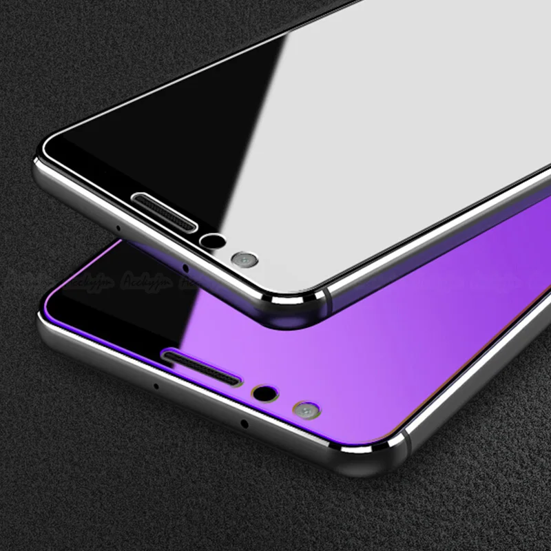 Для Honor 10 9 Lite Play Magic 2 анти-синее закаленное стекло huawei Honor Note 10 9i 9 8 Lite 8X Max 8A защита экрана против синего цвета