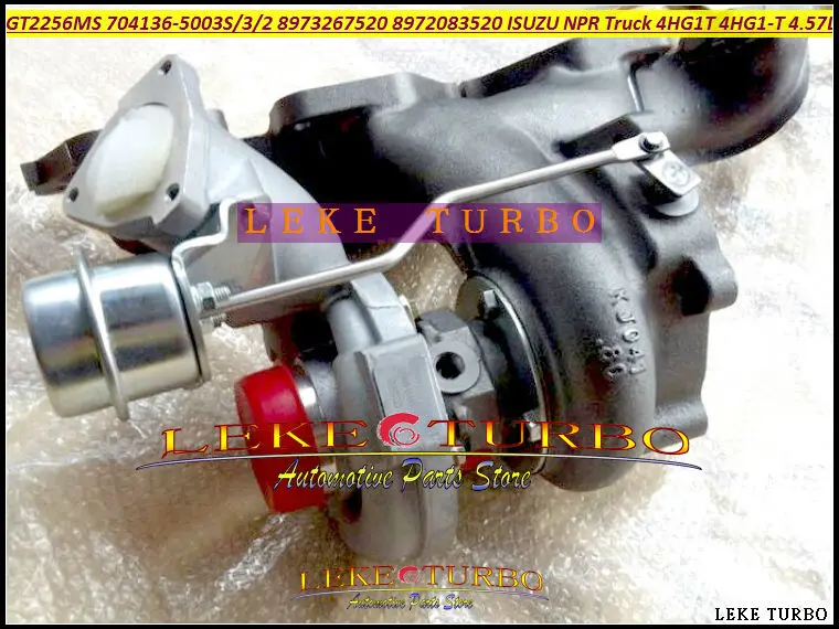 GT2256MS 704136-0003 704136-5003S 704136 8973267520 8972083520 Turbo For ISUZU NPR series Truck 03- 4HG1T 4HG1-T 4.57L (23)
