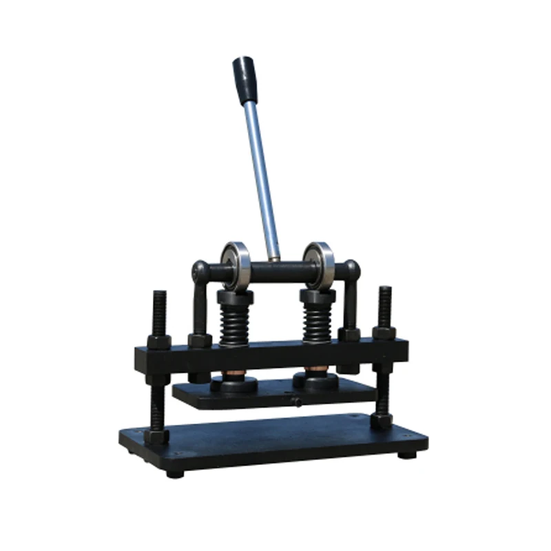 Double Wheel Hand leather Pattern cutting machine photo paper PVC/EVA