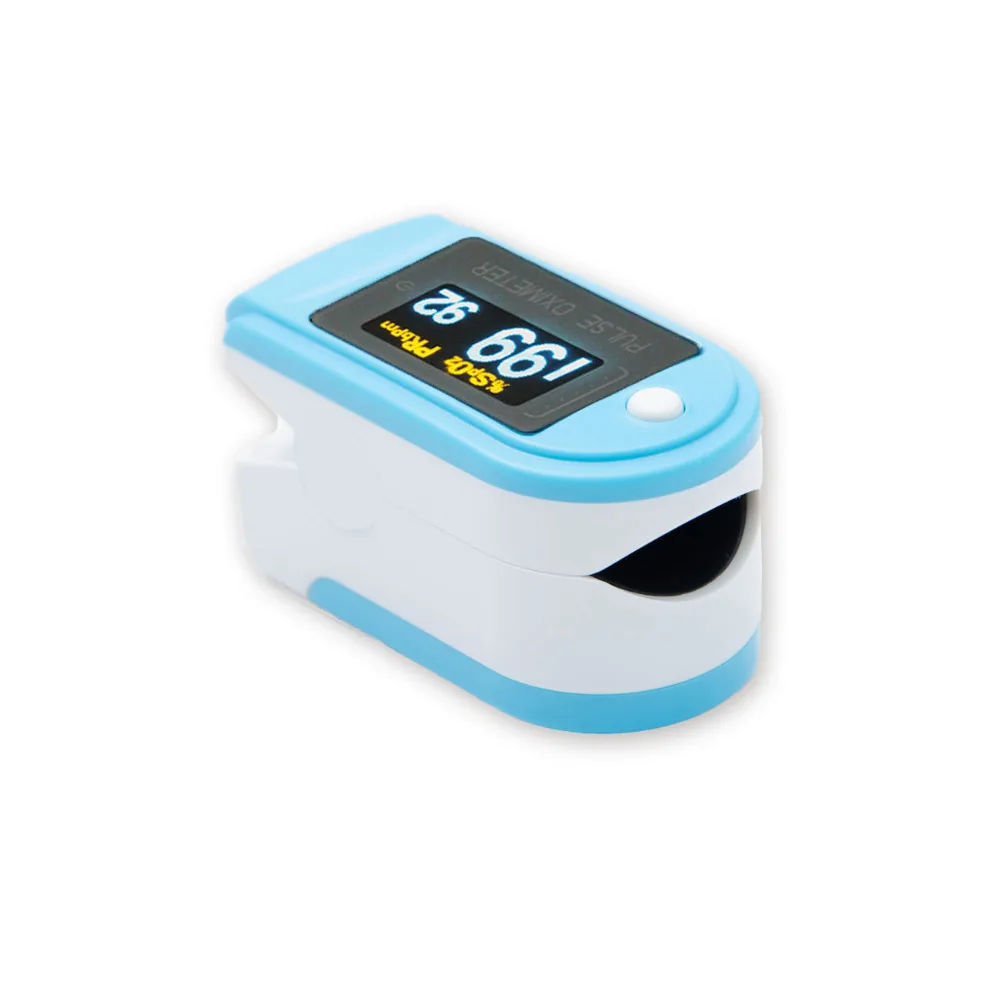 CONTEC Bluetooth Пульсоксиметр на палец SpO2 для отображения данных по содержанию кислорода в крови CMS50D-BT резиновый корпус