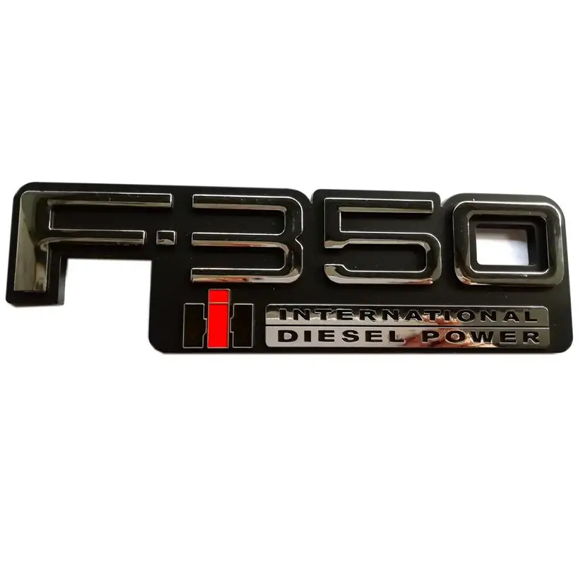 

ABS F350 F-350 INTERNATIONAL DIESEL POWER Auto Emblems Badges