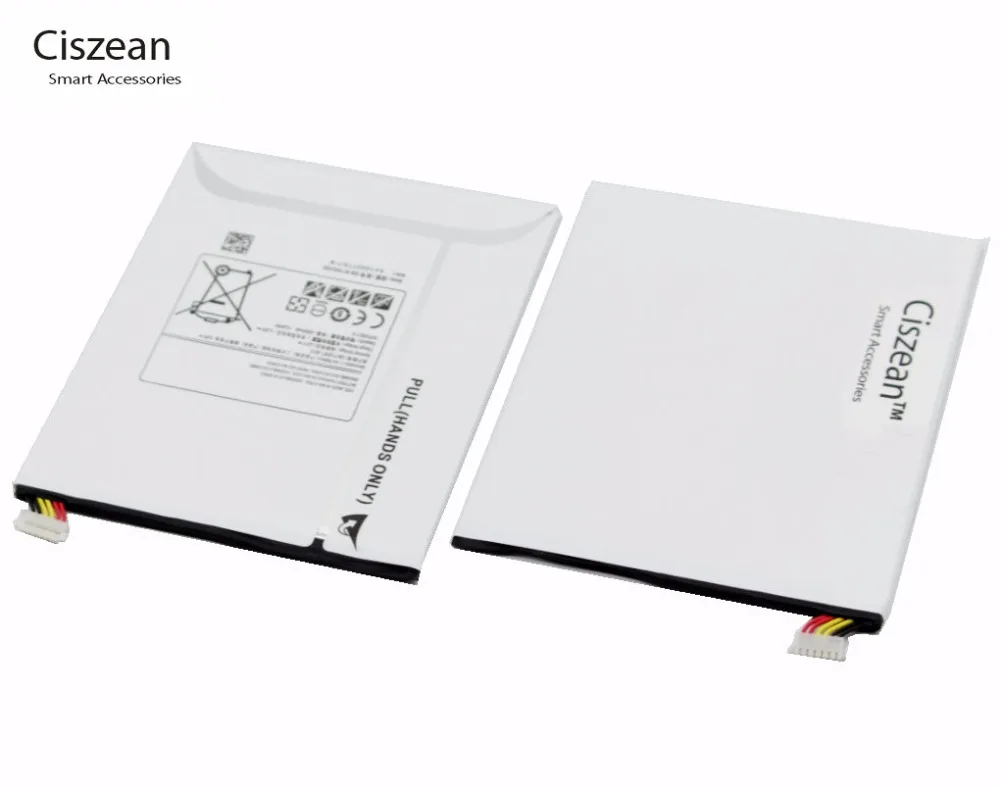 Ciszean 1x4200 мАч фотоаккумулятор для Samsung Galaxy Tablet Tab A 8 0 T350 T355 T355C P350 P355C P355 +